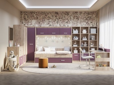 Kinder premium hrast - violet (1)